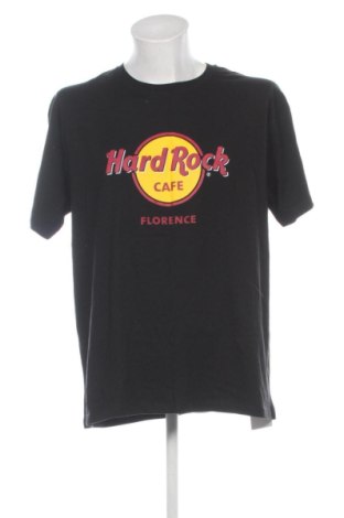 Męski T-shirt Hard Rock, Rozmiar XXL, Kolor Czarny, Cena 78,23 zł, #137934834