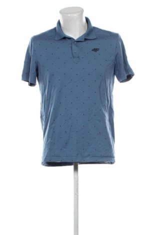 Ανδρικό t-shirt 4F, Μέγεθος L, Χρώμα Μπλέ, Τιμή 15,43 €, #137941322