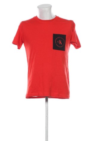 Pánské tričko  Calvin Klein, Velikost M, Barva Červená, Cena  550,00 Kč, #137907879
