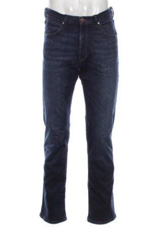 Męskie jeansy Wrangler, Rozmiar L, Kolor Niebieski, Cena 220,99 zł, #137888216