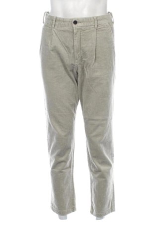 Pantaloni raiați de bărbați H&M, Mărime M, Culoare Verde, Preț 61,00 Lei, #137926470