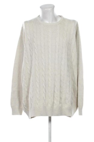 Herrenpullover Dressmann, Größe 5XL, Farbe Ecru, Preis € 29,36, #137912957