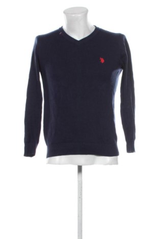 Férfi pulóver U.S. Polo Assn., Méret L, Szín Kék, Ár 13 106 Ft, #137932679