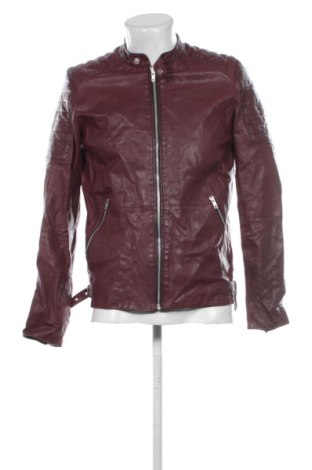 Pánská kožená bunda  Jack & Jones, Velikost M, Barva Červená, Cena  2 759,00 Kč, #137923960