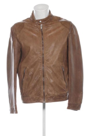 Férfi bőrdzseki Massimo Dutti, Méret XL, Szín Barna, Ár 50 709 Ft, #137929369