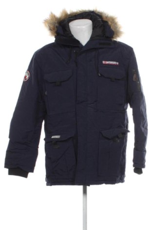 Męska kurtka Geographical Norway, Rozmiar XL, Kolor Niebieski, Cena 740,87 zł, #137932840
