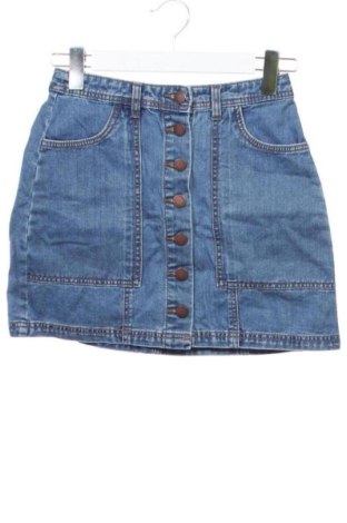 Fustă Stradivarius, Mărime XS, Culoare Albastru, Preț 51,99 Lei, #137846967