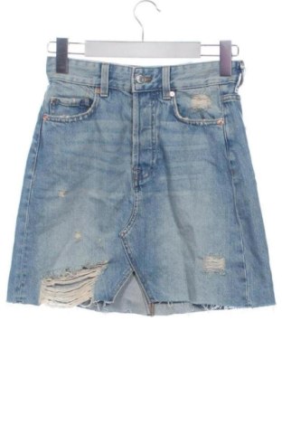 Fustă H&M, Mărime XS, Culoare Albastru, Preț 49,00 Lei, #137893657