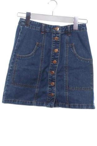 Fustă Stradivarius, Mărime XXS, Culoare Albastru, Preț 49,66 Lei, #137895711