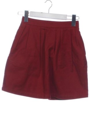 Fustă Stradivarius, Mărime XXS, Culoare Roșu, Preț 31,00 Lei, #137918397
