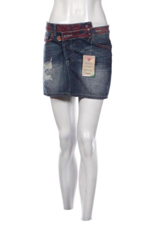 Φούστα Desigual, Μέγεθος S, Χρώμα Μπλέ, Τιμή 60,25 €, #137937305