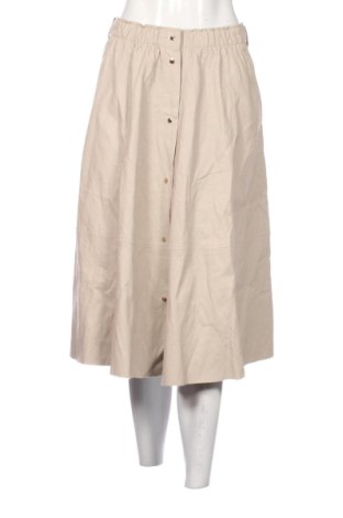 Пола Zara, Размер S, Цвят Бежов, Цена 17,00 €, #137940635