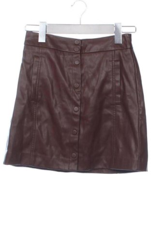 Fustă Stradivarius, Mărime XS, Culoare Maro, Preț 73,49 Lei, #137903452