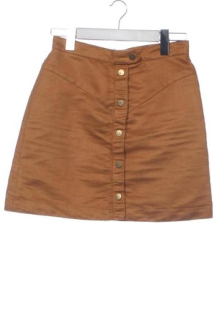 Fustă H&M, Mărime XS, Culoare Maro, Preț 41,99 Lei, #137930263