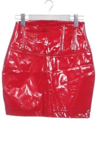 Rock ASOS, Größe XS, Farbe Rot, Preis 7,00 €, #137930702