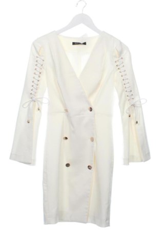 Φόρεμα Simplee, Μέγεθος M, Χρώμα Εκρού, Τιμή 21,00 €, #137892608