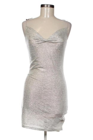 Rochie H&M, Mărime S, Culoare Argintiu, Preț 196,32 Lei, #137903676