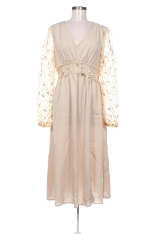 Rochie SHEIN, Mărime XL, Culoare Bej, Preț 83,99 Lei, #137908609