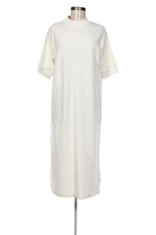 Sukienka Zara, Rozmiar L, Kolor ecru, Cena 92,66 zł, #137914862
