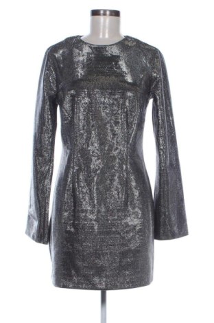 Rochie H&M, Mărime L, Culoare Argintiu, Preț 230,96 Lei, #137925108