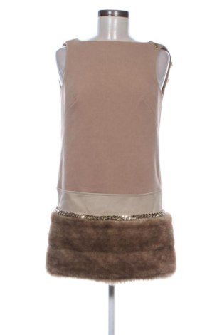 Šaty  Elisabetta Franchi, Veľkosť M, Farba Béžová, Cena  165,83 €, #137930248