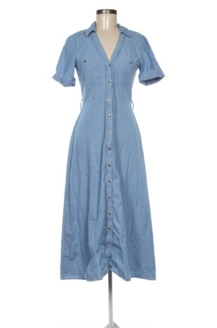 Rochie Zara, Mărime S, Culoare Albastru, Preț 131,23 Lei, #137913697