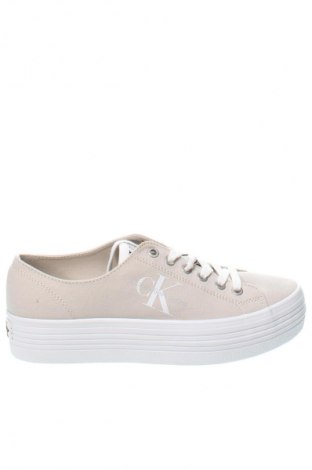 Damenschuhe Calvin Klein Jeans, Größe 39, Farbe Beige, Preis 127,99 €, #129201474