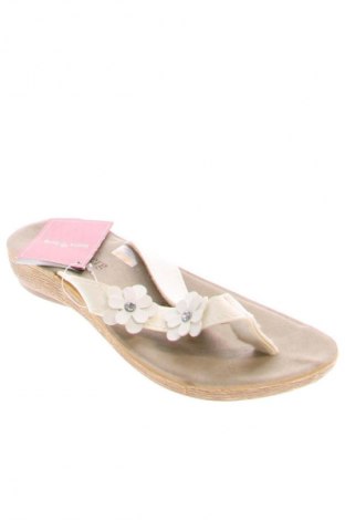 Γυναικείες παντόφλες Laura Berg, Μέγεθος 37, Χρώμα Λευκό, Τιμή 30,99 €