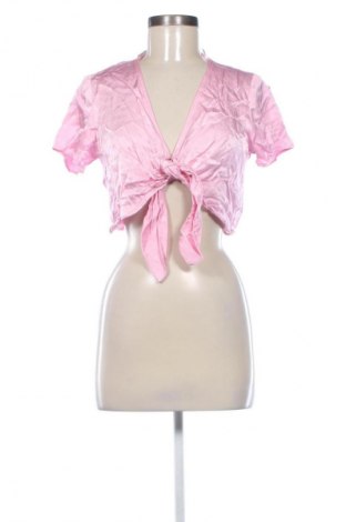 Bluză de femei Bershka, Mărime L, Culoare Roz, Preț 44,99 Lei, #133799778