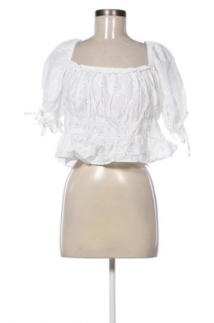 Bluzka damska H&M Divided, Rozmiar L, Kolor Biały, Cena 26,56 zł