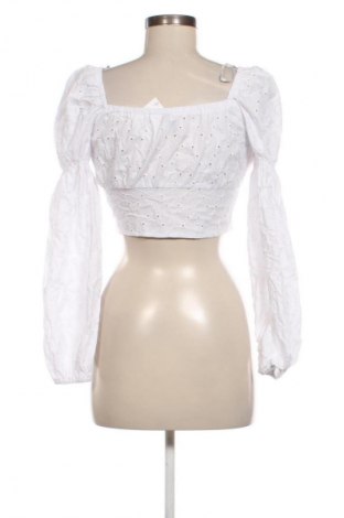 Дамска блуза H&M Divided, Размер S, Цвят Бял, Цена 6,64 €