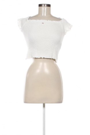 Дамска блуза Tommy Jeans, Размер M, Цвят Бял, Цена 26,07 €