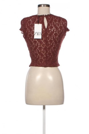 Dámská halenka Zara, Velikost S, Barva Hnědá, Cena  409,00 Kč