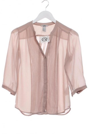 Dámská košile  H&M, Velikost XS, Barva Popelavě růžová, Cena  49,00 Kč