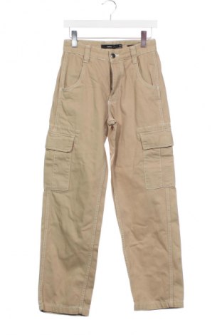 Dámské džíny  Bershka, Velikost XS, Barva Béžová, Cena  209,00 Kč