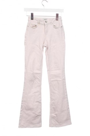 Γυναικείο Τζίν ONLY, Μέγεθος XS, Χρώμα Λευκό, Τιμή 11,99 €