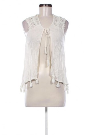Dámská vesta  Bershka, Velikost S, Barva Krémová, Cena  159,00 Kč
