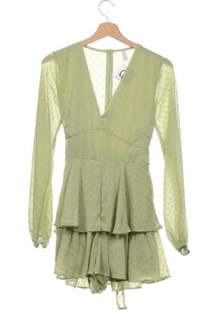 Dámská krátká kombinéza  Amisu, Velikost XS, Barva Zelená, Cena  350,00 Kč