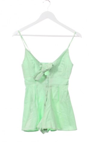 Dámská krátká kombinéza  Missguided, Velikost XS, Barva Zelená, Cena  169,00 Kč