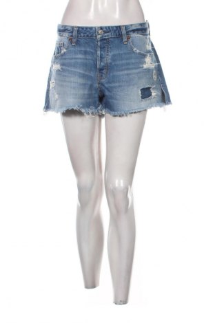 Γυναικείο κοντό παντελόνι Abercrombie & Fitch, Μέγεθος L, Χρώμα Μπλέ, Τιμή 8,99 €