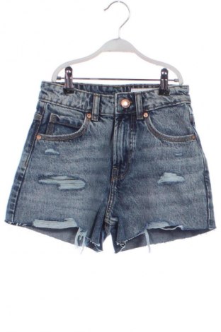 Dámské kraťasy  Bershka, Velikost XXS, Barva Modrá, Cena  316,00 Kč
