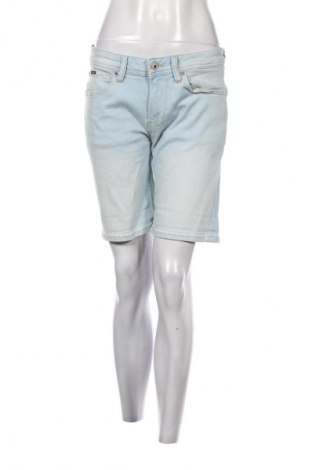 Pantaloni scurți de femei Pepe Jeans, Mărime L, Culoare Albastru, Preț 41,99 Lei