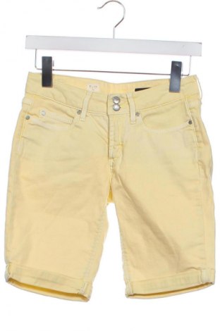 Pantaloni scurți de femei Tommy Hilfiger, Mărime S, Culoare Galben, Preț 60,99 Lei