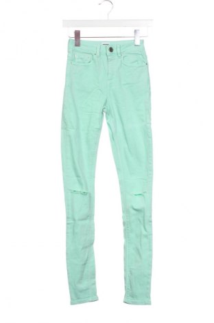 Dámské kalhoty  ASOS, Velikost XXS, Barva Zelená, Cena  129,00 Kč