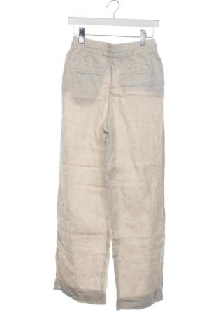 Dámské kalhoty  H&M, Velikost XS, Barva Béžová, Cena  266,00 Kč