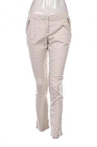 Γυναικείο παντελόνι Promod, Μέγεθος M, Χρώμα Εκρού, Τιμή 3,99 €