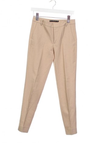 Dámské kalhoty  Zara, Velikost XS, Barva Béžová, Cena  359,00 Kč
