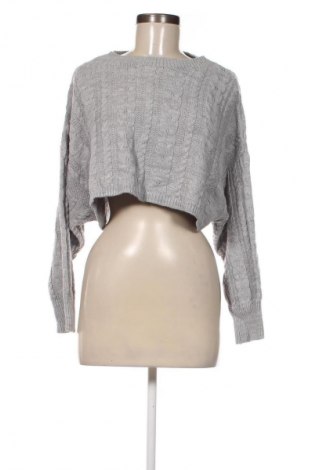 Дамски пуловер Stradivarius, Размер M, Цвят Сив, Цена 7,15 €