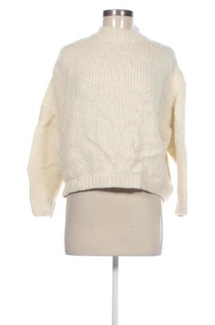 Дамски пуловер Zara, Размер S, Цвят Екрю, Цена 15,84 €