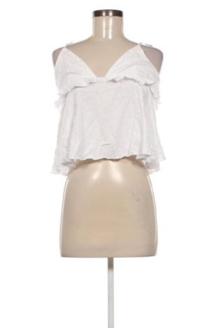 Γυναικείο τοπ Pull&Bear, Μέγεθος S, Χρώμα Λευκό, Τιμή 6,99 €